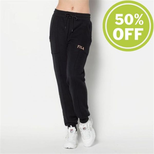 Fila Pant Gven Wmn Women's Sweatpants - Black,NZ 824-5987